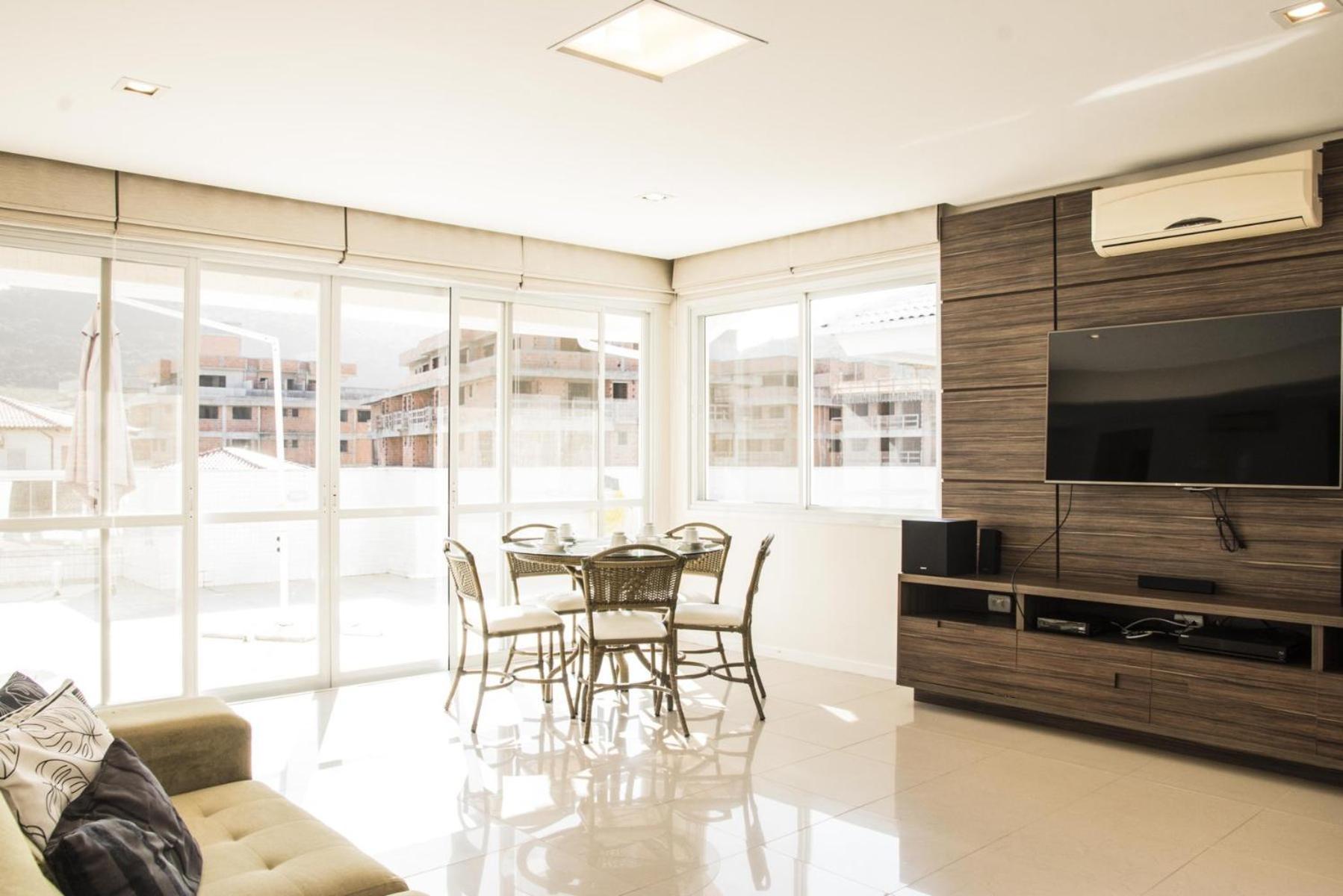 Cobertura Chique 100M Da Praia, Ingleses Ing7305 Florianopolis Exterior photo